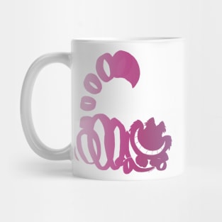 Cheshire Cat Ombre Silhouette Mug